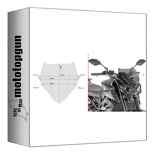 Givi bulle fumée A2132 confort des trajets quotidiens Yamaha MT-09
