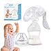 Edibaby, Milchpumpe, Stillen, Handmilchpumpe, Milchpumpensammler, 130 ml, Ergonomisch, BPA-frei, Weich, Bequem