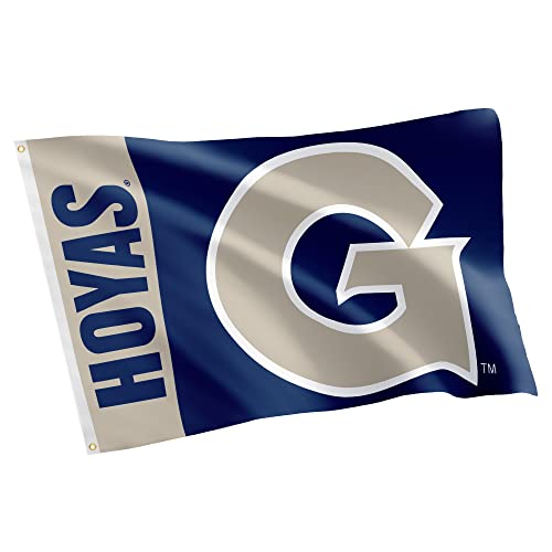 Drapeau Georgetown Hoyas Desert Cactus en polyester de 91x152 cm pour intérieur et extérieur - 2