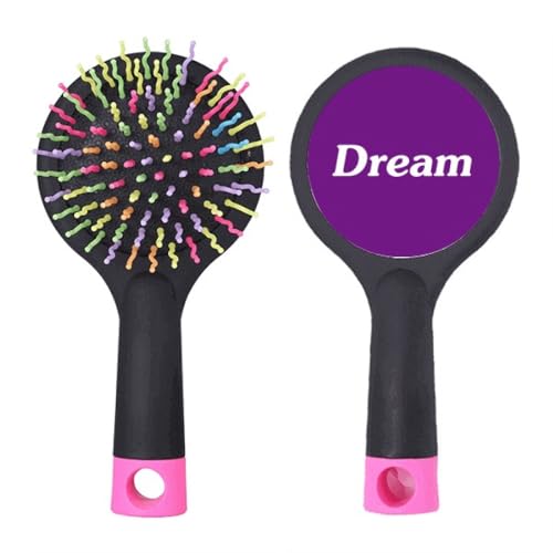 Brosse à cheveux démêlante Dream Word, brosse pneumatique anti-nœud femme