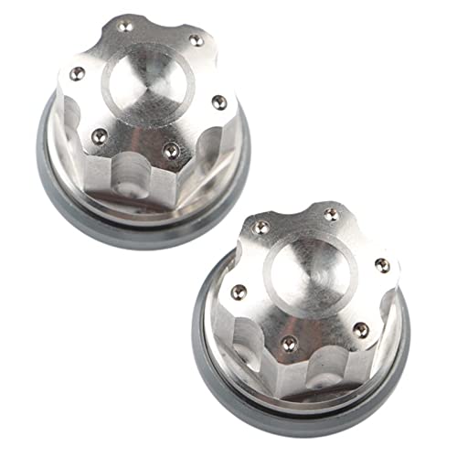 オートバイのネジ 2 個のオートバイ/電動自転車リアショックアブソーバー固定ネジナット M10*1.25 ミリメートル(Silver)