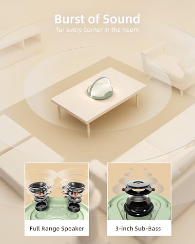 Image of EZVALO Bedside Lamp with Wireless Charger, 4 in 1 Dimmable LED Night Light, Nightstand Touch Lamp, Portable Bluetooth Speaker, Birthday Gifts for Women, Men, Mom, Wife