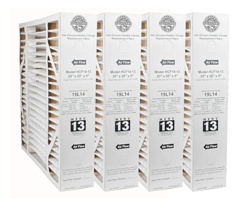 Healthy Climate MERV 13 Air Filter (4 Pack)