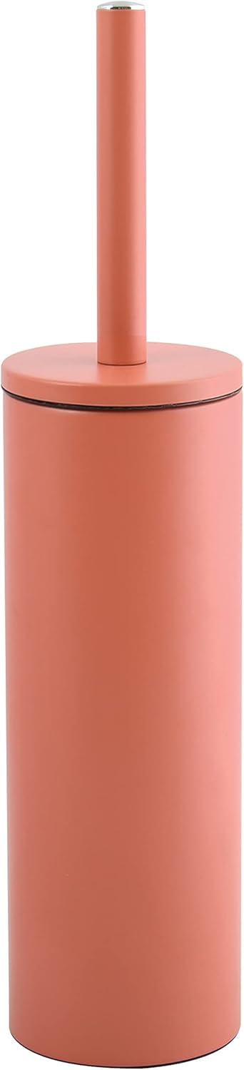 Spirella Terracotta, Red Akira Toilet Brush With Hygienic Container, Terracotta Red