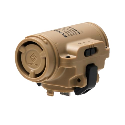 NESTOUT Pump-1 Luftpumpe für Camping, Modularer Outdoor-Inflator für NESTOUT Batterien (separat erhältlich), leiser bürstenloser Dual-Speed-Motor, 8 Düsen für Matratze, Pads & Schwimmer (Standard