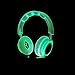 Produktbild 3D Nachtlicht Dj Kopfhörer Aufnahmestudio Musikmonitor Musikmodellierungskopfhörer 7 Rgb Farbe
