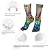 OIBNKCN A pair of colorful Compression Socks-Fashionable and Comfortable, For Indoor & Outdoor Activities, Breathable & Durable