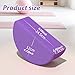 Yiju Half Moon Recovery Block & Calf Stretching- Improve Balance, Stability & Foot Mobility/Calf Stretcher for Plantar Fasciitis Relief/Yoga & Pilates Balance Trainer, Violet