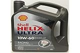 aceite motor shell helix ultra 5w30 ACEA B3/B4/A3/A4 Shell 550040761 Helix Ultra Racing 10W-60 - Aceite de motor, 5 litros