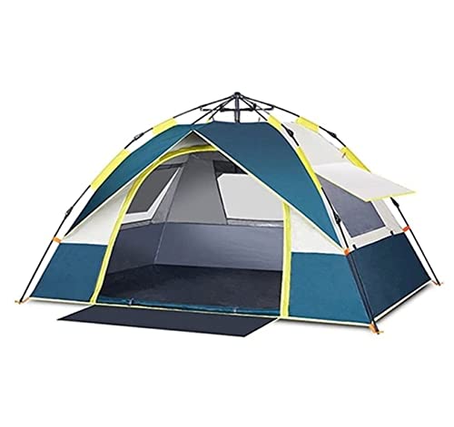 Carpa para camping y senderismo automática impermeable azul miniatura 1