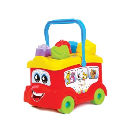 Maral Baby Bus Com Cubos Solapa Multicor Maral Baby Bus Com Cubos Solapa Multicor