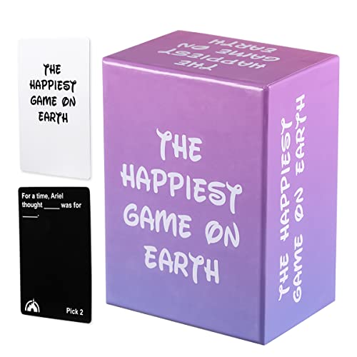 The Happiest Game ON Earth Card Games for Adults and Family, Party Games for Game Night