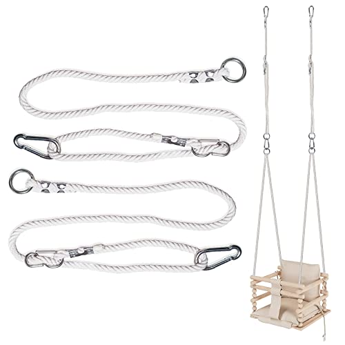 MAMOI® swing & Kit 50 kg, Natural Beige, Swing rope 85-140 cm