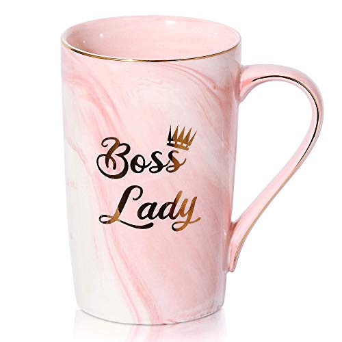 Boss Lady Mugs For Women - The Boss Lady Gifts Are Inspirational 14oz