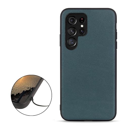 Coque Samsung Galaxy S22 Ultra cuir véritable fin antichoc rigide