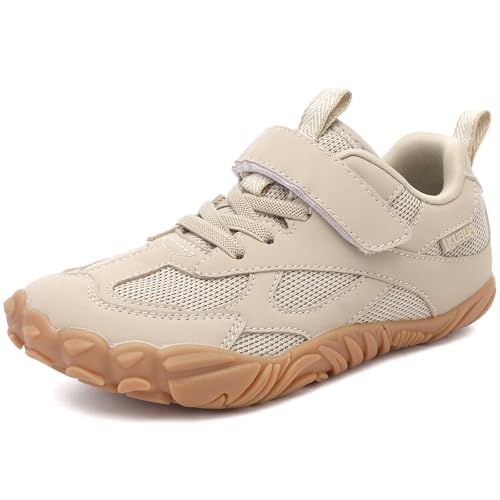 Image of KUBUA Kids Barefoot Shoes for Boys Girls Zero Drop Minimalist Sneakers | Wide Toe Box, Natural Foot Development, Lightweight, Hiking, Running, Tennis, Walking, School, Toddler, Little Kid, Big Kid