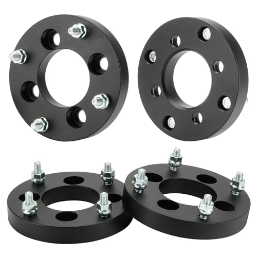 Youxmoto 4x110 to 4x137 1 inch ATV Wheel Spacers Fit for Rancher Foreman TRX YEM 250 350 400 450 Fit for Suzuki King Quad Wheel Adapters with 77.8mm Hub Bore 10mmx1.25 Studs 4PCS