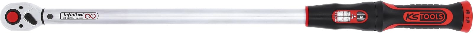 KS Tools 516.9082 1/2" INFINITOOL Ratschen-Drehmomentschlüssel, 80-420 Nm