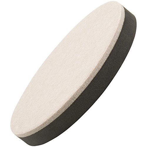 Supersliders 4713995K Reusable Felt Furniture Movers For Hardwood Floors- Quickly And Easily Move Any Item, 5" Round (4 Pieces) #TOP5