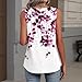 Women’s Printed V Neck Pleated Shirts 2026 Summer Basic Lightweight Tank Tops Sleeveless Soft Casual Loose Blouse