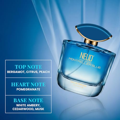 Image of NEUD 100ml x 2 Luxury Perfume Combo for Women, Gift Set, Long Lasting EDP, Birthday Gift for Girlfriend, Mother or Sister, Premium Luxury Fragrance Scent, Suitable for Every Occasion - Pack of 2