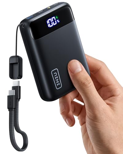 INIU Power Bank, 20000mAh Mini Power Bank, 22.5W Fast Charging Klein Externe Handyakkus, USB C Powerbank, External Battery Pack for iPhone 17 16 15 Pro Samsung S25 S24 Airpods iPad Travel & Camping