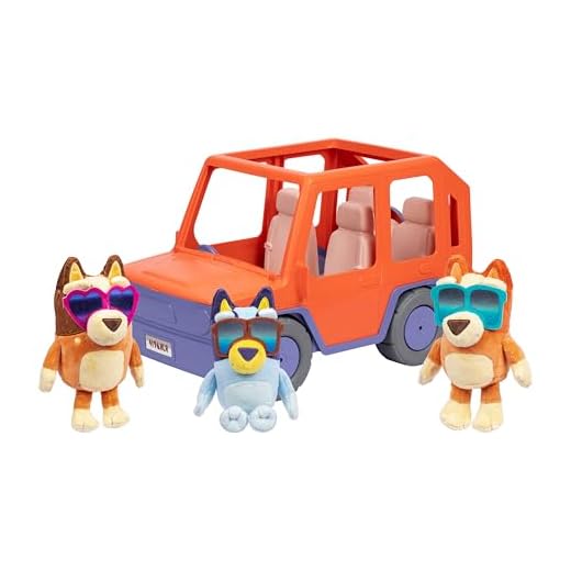 Bluey Big Heeler 4WD Car Playset