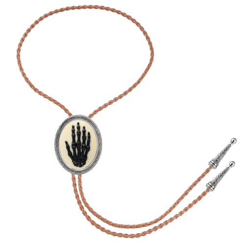 Image of Jeilwiy Bolo Tie for Men, Western Bolero Tie Cowboy Ties Native American Cowgirl Bolo Tie Accessories for Men Women