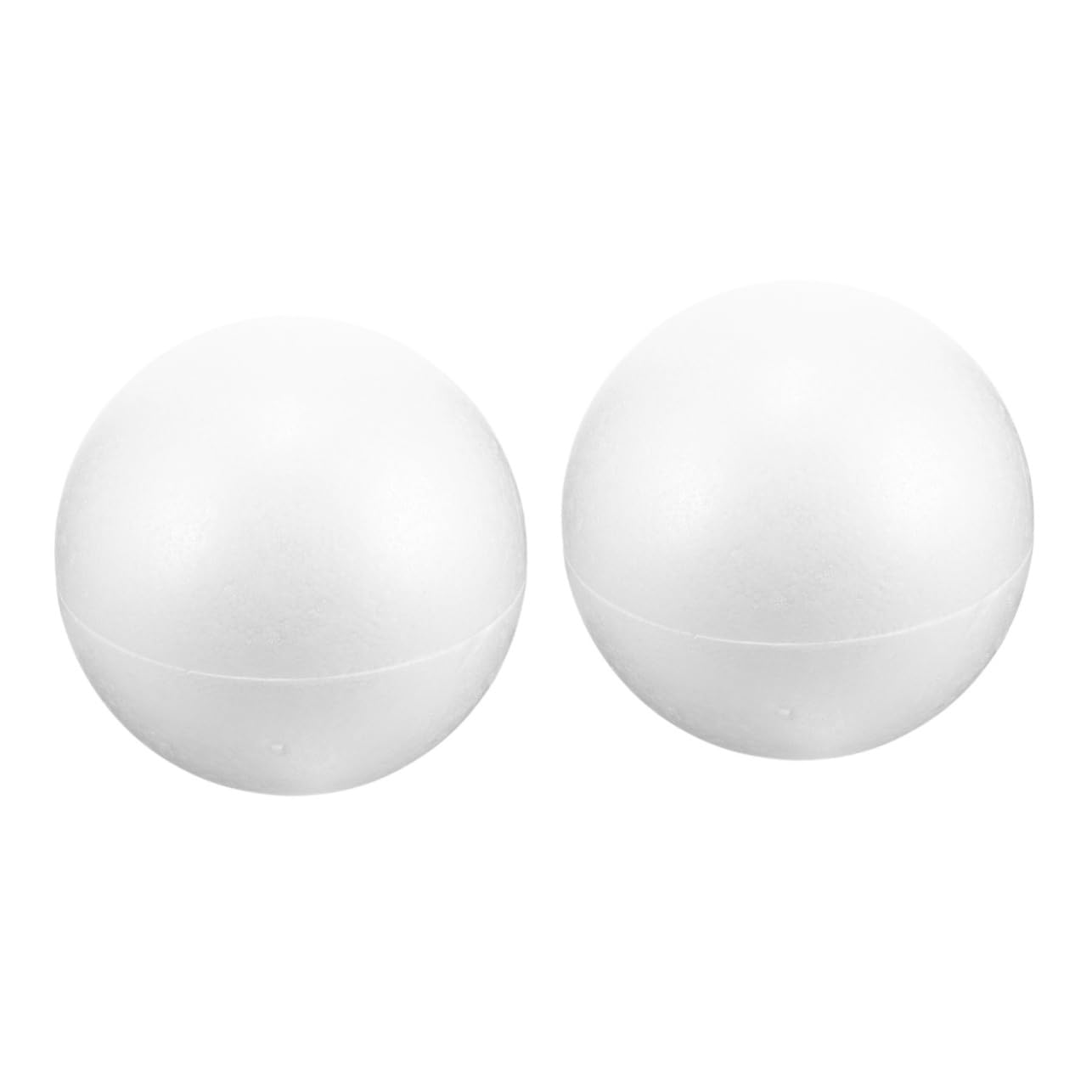 Boules mousse rondes non peintes et légères pour vos projets manuels créatifs x2