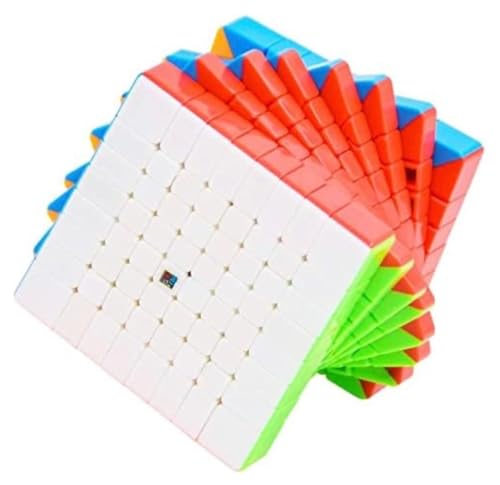 Image of MoYu MFJS Meilong 8X8 Stickerless Speed Cube (Mofang Jiaoshi), 70Mm Size, for Kid