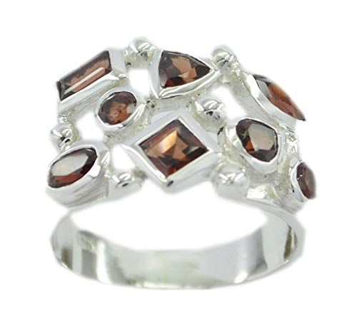 Bague rouge argent 925 véritable chic RIYO bijoux femme