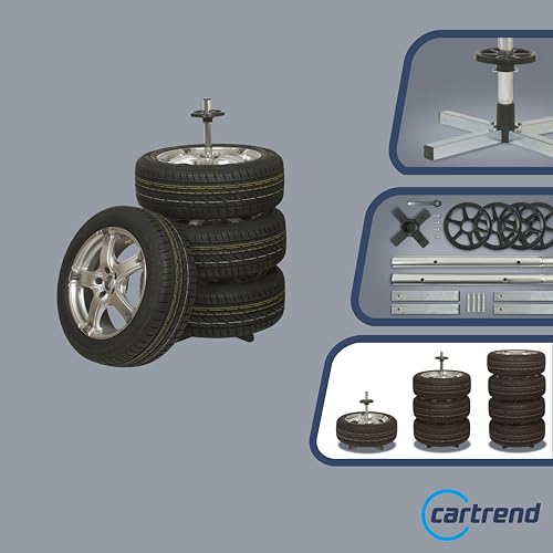 Cartrend Felgenbaum XL für bis zu 4 Pkw-Reifen