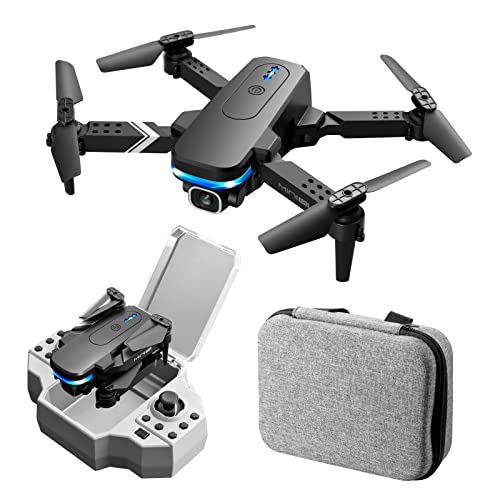 JTBBKing KY910 Drone with Camera Drones for Adults Drone for Kids 1080P Drones with Camera Live Video FPV Helicopter Altitude Hold Drone RC Drone 2 Batteries (Black)