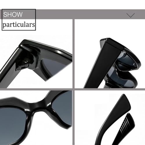 Lunettes de soleil œil de chat léopard orange finition vintage acétate premium UV400 - 4
