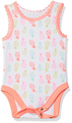 Image of miniklub Newborn Girls Pack of 2 Printed Bodysuits