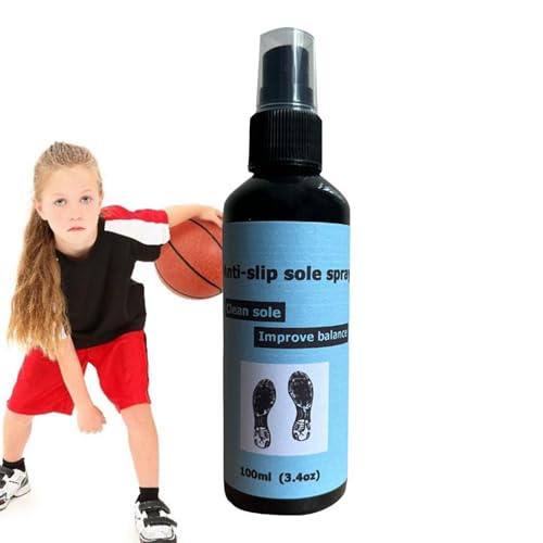Spray antideslizante para zapatos – Spray de agarre para zapatos | Spray potenciador de agarre de zapatos | Spray de agarre para zapatos | Spray protector de zapatos de 100 ml | Spray antideslizante