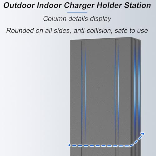 Organiseur de câble de recharge et colonne de support pour boîtier électrique - 3