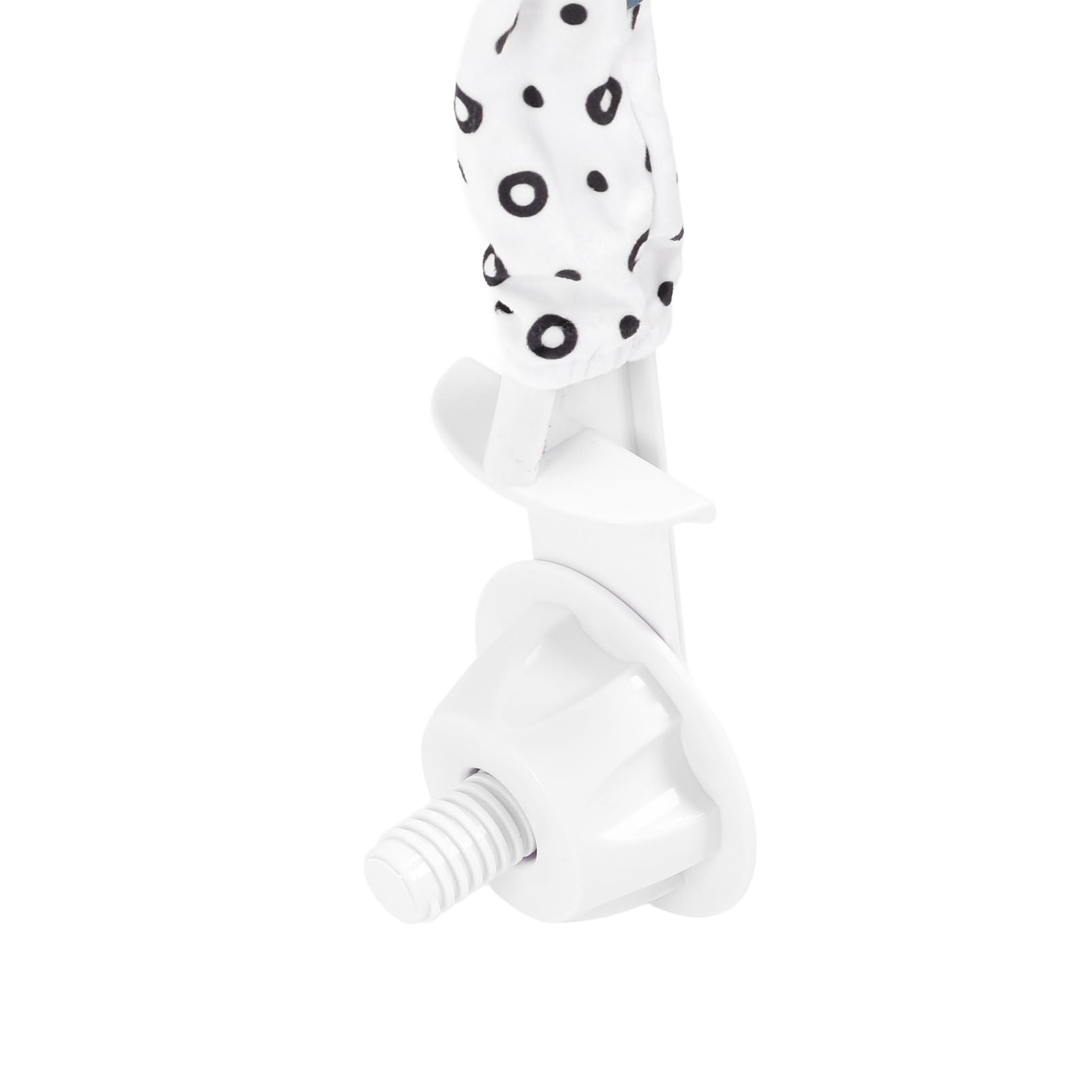 Generic Jouet Mobile pour Berceau de bébé, Peluche Douce à Contraste élevé, Noir et Rouge, Design Engageant, avec Boîte à Musique pour Nourrissons (Animal)
