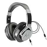 Motorola Pulse Max Wired Over-Ear Headphones Hi-Fi Sound with Mic Universal with 3.5mmm Jack with...