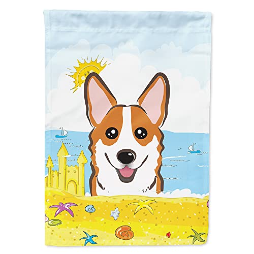 Drapeau Corgi résistant Caroline's Treasures BB2122CHF anti-déchirure pour façade de maison - 2