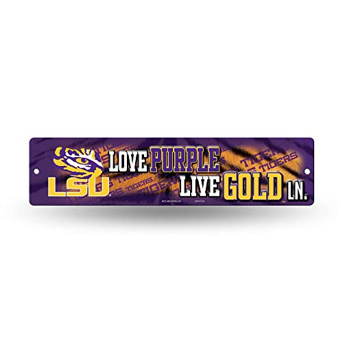 Rico Industries NCAA LSU Tigers Plastic 4
