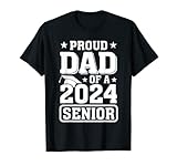 Senior Dad Proud Graduation Proud Dad 2024 Class