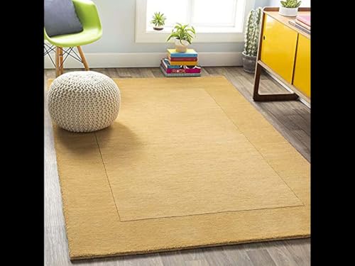 Image of Carpets and Rugs Handwoven Woolen Thick Floral and Contemporary Designs for Area Rugs, Carpets for Living Room, Bedroom, Hall Big Size 8x12 feet