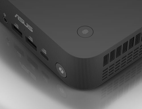 Image of ASUS ExpertCenter PN54 Full System Copilot+ PC with AMD Ryzen AI 5 340 Processor, 16GB DDR5 RAM, 512GB NVME SSD, WiFi 7 BT 5.4, Win 11 Pro Next Gen, Voice Command, Toolless Chassis Access, VESA Mount