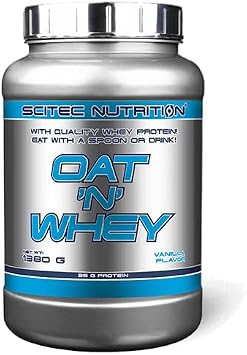 SCITEC NUTRITION 1380 g Vanilla Oat and Whey Pre-Workout Powder