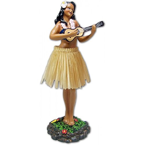 Tikimaster Leilani Dashboard Doll - Hula Girl with Ukulele | #KC40625