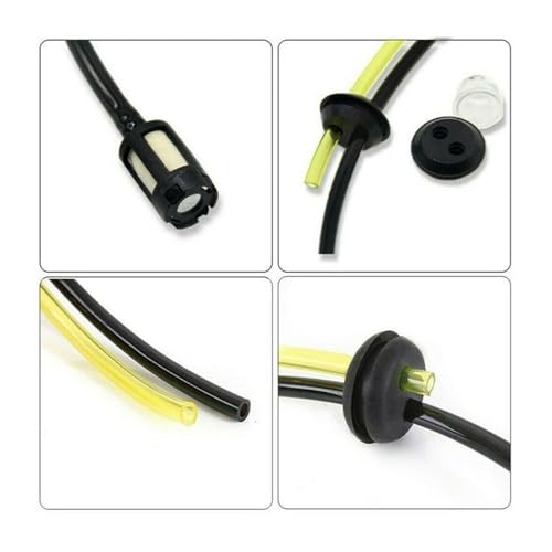 Kit de joints de tuyau de carburant pour réparer une débroussailleuse - 5