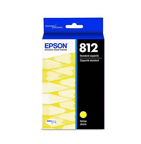 Epson DURABrite Ultra T812 Standard Capacity Cartridge Ink - Yellow (T812420-S)