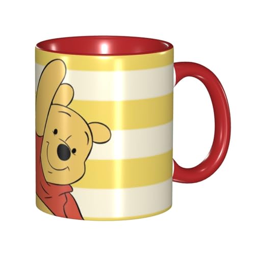 マグカップ くまのプーさん グッズ コーヒーカップ 330ml Coffee Mug コップ おしゃれ かわいい セラミック 食器 朝食 直飲み 筆筒 誕生日 プレゼント