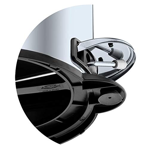 Lixeira Inox C/pedal E Balde 5 Lts Brinox Decorline Lixeiras Aço Inox